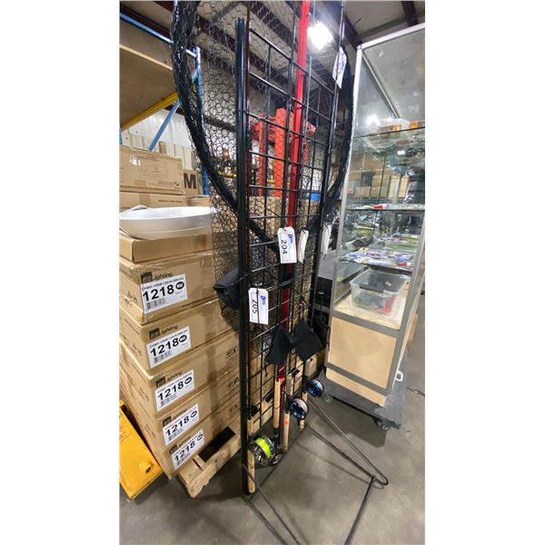 TROPHY XL TS96LS SPINNING ROD, 9'6" 6-12LB WITH REDINGTON BEHEMOTH SUPER-TORQUE FLY REEL