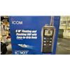 Image 2 : I-COM IC-M37, 6W FLOATING AND FLASHING VHF MARINE TRANSCEIVER WITH CHARGING DOCK & BOX