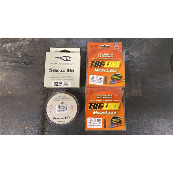 13 ASSORTED REELS OF NEW FISHING LINE *MUST TAKE ALL*