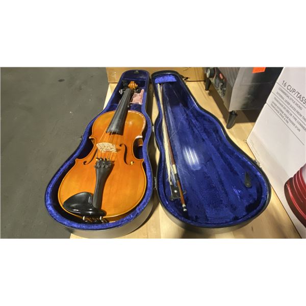 KARL HOFNER 1993 BUBENREUTH VIOLIN WITH BOW IN HARD TRANSPORT CASE