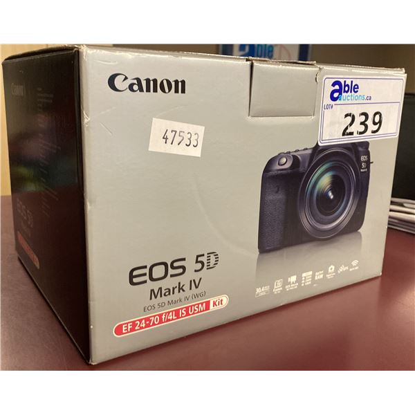 CANON EOS 5D MARK IV DIGITAL CAMERA