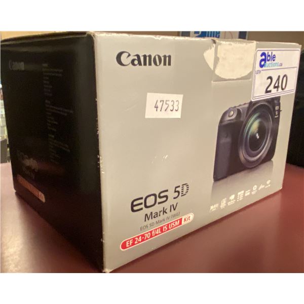 CANON EOS 5D MARK IV DIGITAL CAMERA