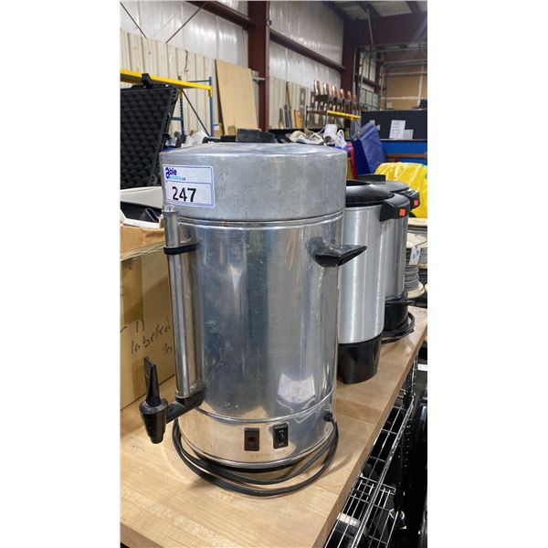 3 COMMERCIAL ELECTRIC COUNTERTOP COFFEE MAKERS / DISPENSERS *MUST TAKE ALL*