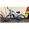 Image 2 : DEL SOL LXI I/O BLUE 9 SPEED FRONT SUSPENSION ELECTRIC BIKE WITH FULL DISC BRAKES *NO KEYS, NO