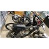 Image 1 : HYPER ULTRA 40 BLACK E BIKE *NO BATTERY, NO KEY, NO CHARGER* & BLACK EVOLVE E BIKE *NO BATTERY, NO