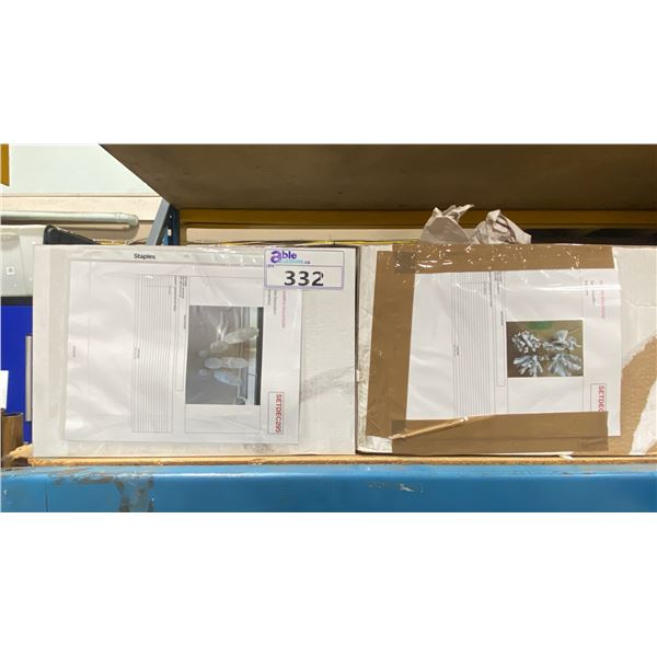 BOX OF 7 CRYSTALS & BOX OF 4 DECORATIVE CORAL PIECES