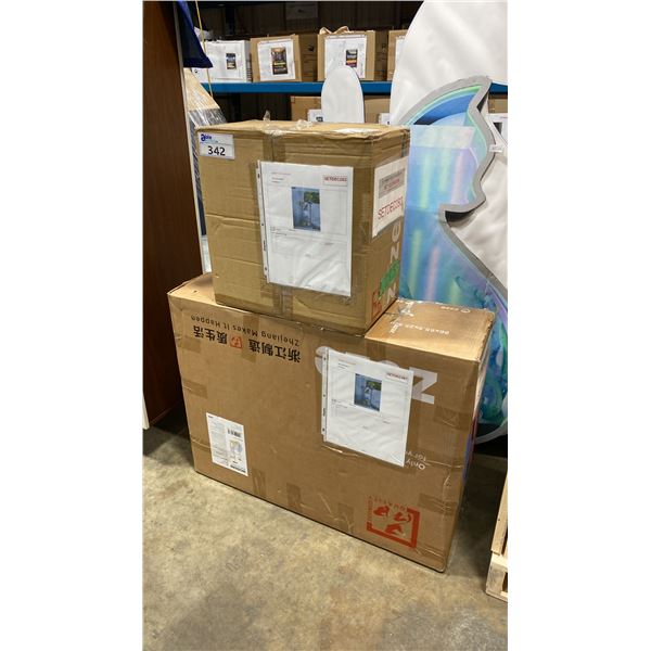 2 BOX DISASSEMBLED CAT TREE