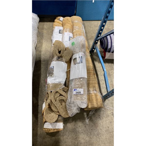 5 ROPE DECORATIVE AREA RUGS