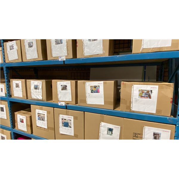 SHELF OF ASSORTED CRAFT & DECOR ITEMS