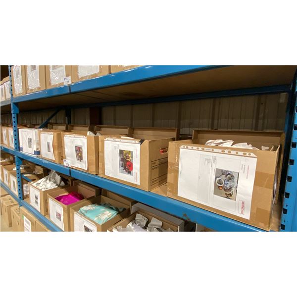 SHELF OF ASSORTED CRAFT PRODUCTS