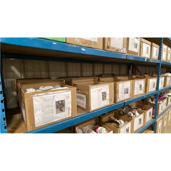 SHELF OF ASSORTED CRAFT PRODUCTS