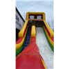 Image 3 : NINJA JUMP 21' COMMERCIAL RECREATIONAL INFLATABLE DRY SLIDE-BB1574 WITH BLOWER