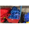 Image 1 : ASSORTED BOUNCY CASTLE TIE DOWN ROPES, COVERS & TARPS *BIN INCLUDED*
