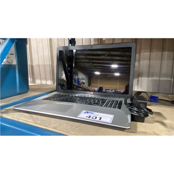 ASUS X750L, INTEL CORE I7, 17" LAPTOP COMPUTER WITH CHARGER *NO HDD, HDD REMOVED*