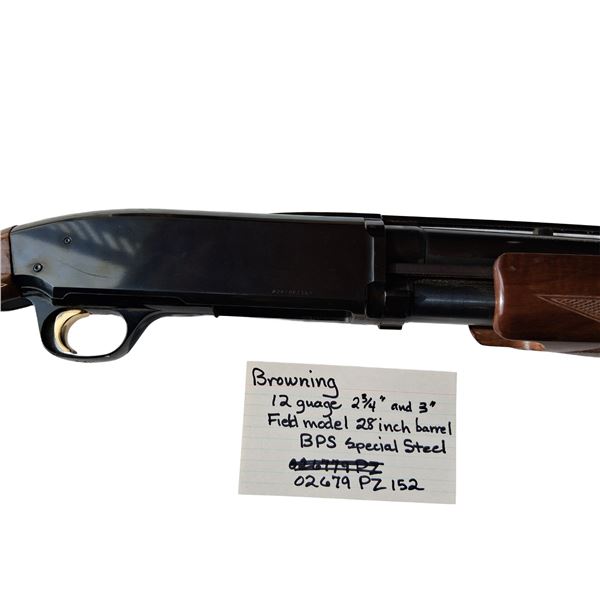 Browning Field Model BPS Special Steel in 12 Gauge SN:02679PZ152