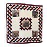 Image 1 : Stormie Williams Bighorn Sheep Original Quilt & Stand