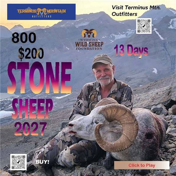 Terminus Stone Sheep Raffle Ticket