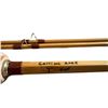 Image 8 : A Hand Made 7'4", 4 weight bamboo fly line, reel and line.