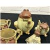 Image 4 : Ceramic Frog Tea Set Pot, Cream Pitcher, 4 Mugs, Bowl