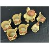 Image 5 : Ceramic Frog Tea Set Pot, Cream Pitcher, 4 Mugs, Bowl
