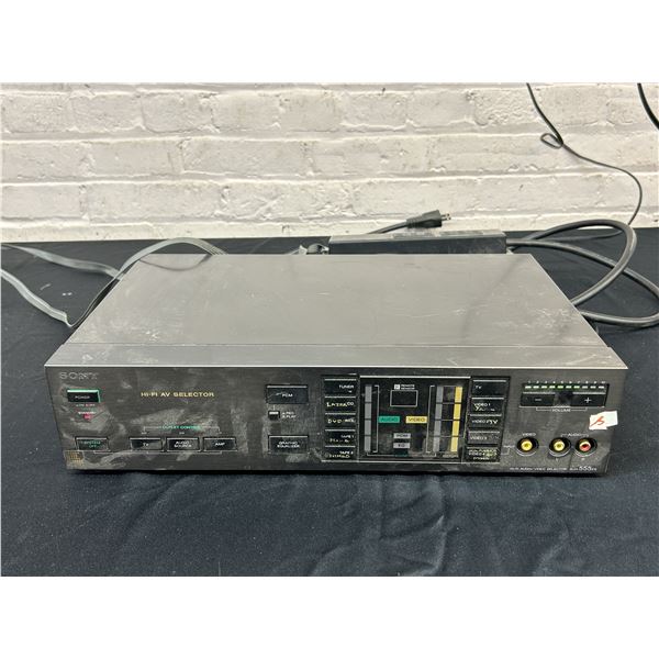 SONY Hi-Fi AV Selector AVH-555ES