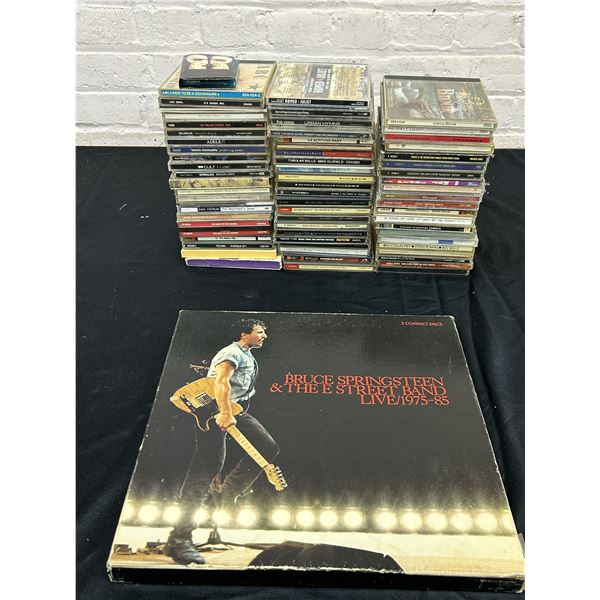 Lot of 60+ CDs, Assorted, Rock, Rolling Stones, U2, Gorillaz, Talking Heads, Etc