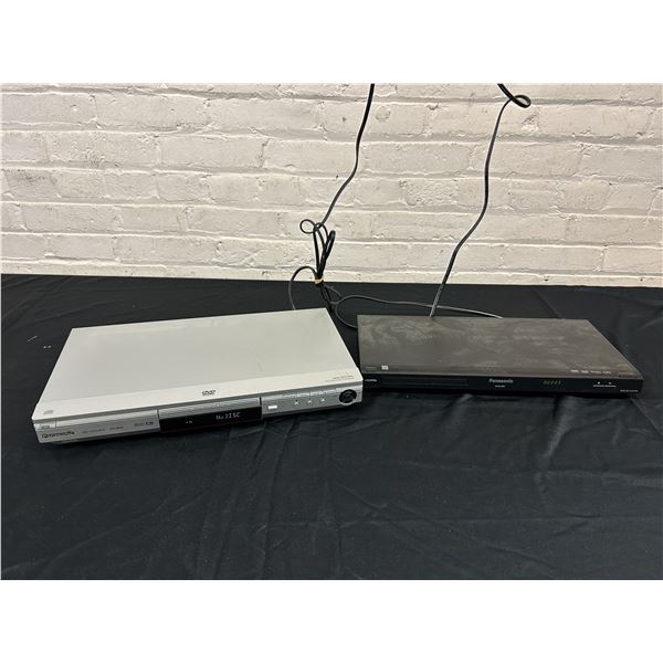 Pair of DVD Players Panasonic DVD S31A and DVD S59