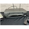 Image 3 : Lot of 3 DVD Player, VCR/ VHS Player and Portable DVD Player (no power cable)