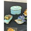 Image 3 : Lot of Assorted Trinkets, Peanuts Snow Globe, dolphin, Schleigh Horse, Hello Kitty Jewelry Box