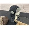 Image 4 : 3 Winter Hats Fur lined with Ear Flaps