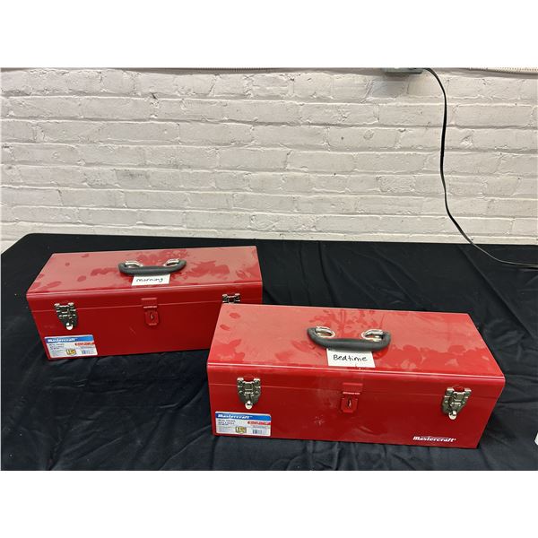 Pair of Red Toolboxes