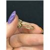 Image 5 : 1 Stamped 10-14K Yellow and White Gold Ladies Dinner Ring, Colorless Imitation Gemstone, 2 grams