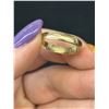 Image 5 : 10-14k Gold Tested Yellow Gold Band, Ladies Ring Size 8 approx 1.7grams