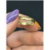 Image 6 : 10-14k Gold Tested Yellow Gold Band, Ladies Ring Size 8 approx 1.7grams