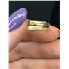 Image 7 : 10-14k Gold Tested Yellow Gold Band, Ladies Ring Size 8 approx 1.7grams