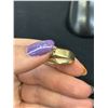 Image 5 : Mens 10k Gold 3 Diamond Ring Size 8.5, approx 5.5 grams