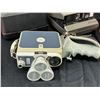 Image 2 : Lot of Assorted Vintage Film Cameras Polaroid, Hanimex, Vivitar, Eumig Movie Recorder, bags