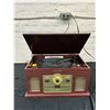 Image 1 : Vintage Sylvania Radio, CD Player, 8-Track and Record Player
