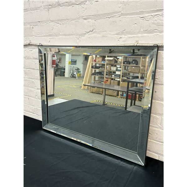 Beveled  Edge Wall Mirror Horizontal 28" x 22"
