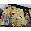 Image 3 : Large Lot of Fishing Items, Tackle Boxes, Lures, Knifes etc