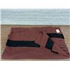 Image 1 : Vintage Hudson Bay 6-Stripe Brown and Black Blanket, 100% Wool