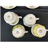 Image 6 : Lot of 4 Tea Cups and Saucers Royal Albert, 1 Cup and 1 Saucer, 1 Larger Plate Fine Bone China