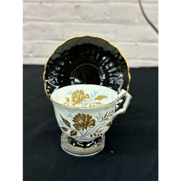 Aynsley Tea Cup and Saucer Fine Bone China England