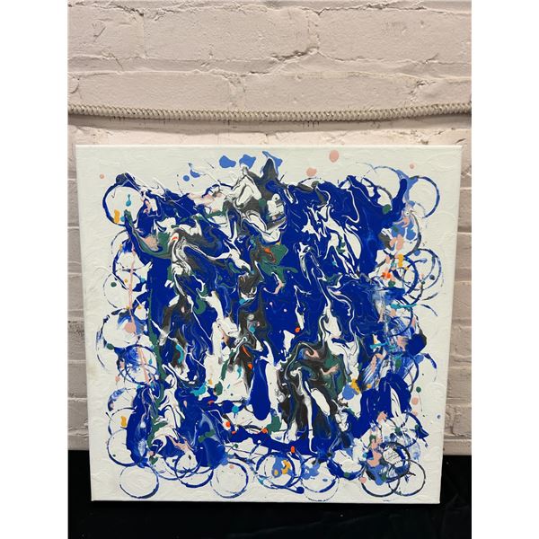 "Pilgrims Progress" 2008 Lillian Austin Canvas Painting, Original 20" x 20"