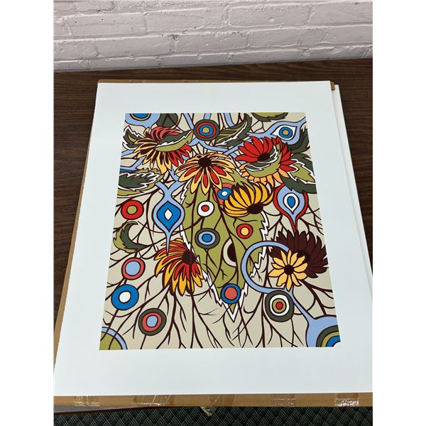 45+ Lithograph Art Prints by Lillian Austin (all the same)  26" x 31" on Textured Paper