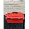 Image 1 : Vintage Red Samsonite Hard Shell Cosmetics Travel Case
