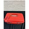 Image 2 : Vintage Red Samsonite Hard Shell Cosmetics Travel Case
