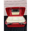 Image 3 : Vintage Red Samsonite Hard Shell Cosmetics Travel Case