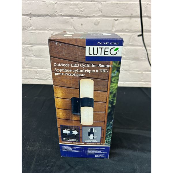 Outdoor LED Cylinder Sconce NEW/RETURN