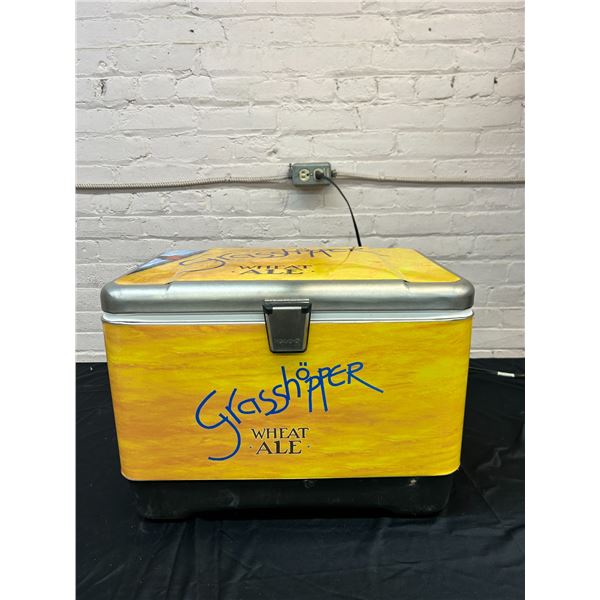 Grasshopper Wheat Ale Ice Cooler Box